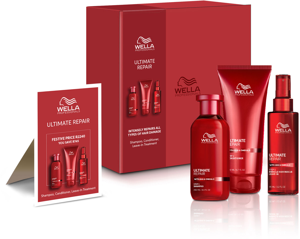 WELLA ULTIME REPAIR 6本セット Wella Professionals Ultimate Repair gift box – Excentric